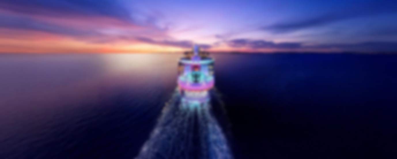Blured Royal Ship in Ocean