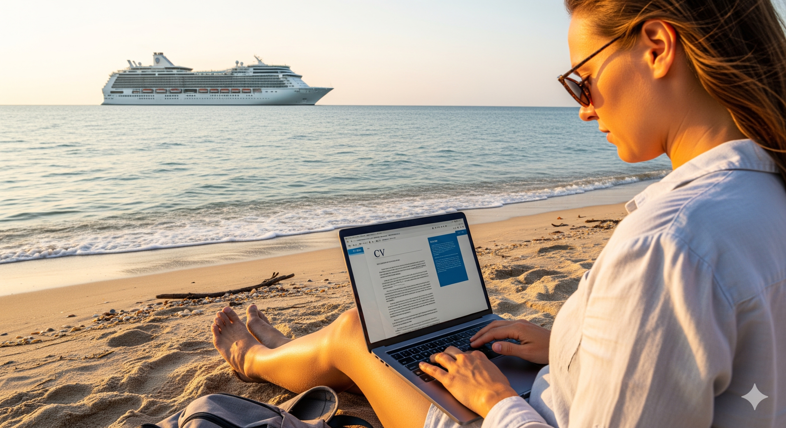 Professional CV writing service for cruise ship jobs and maritime careers