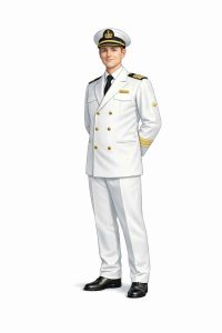 Cruise-ship-captain-in-formal-uniform